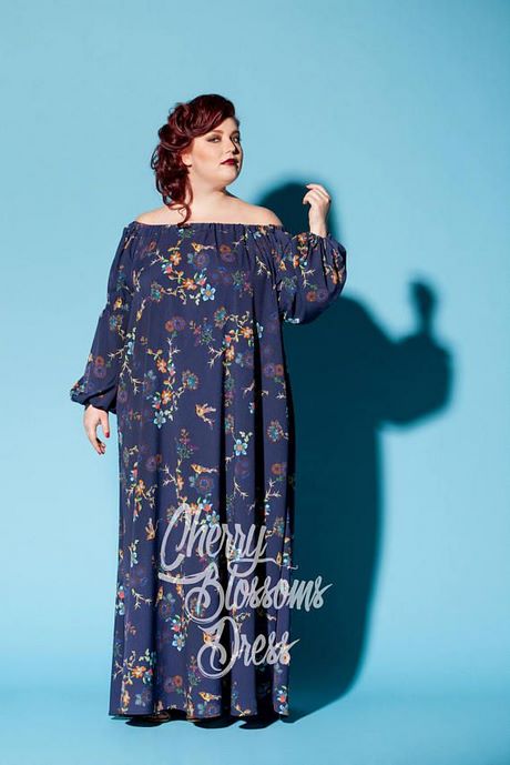 Maxi jurk plus size