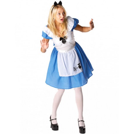 Alice in wonderland kostuum dames