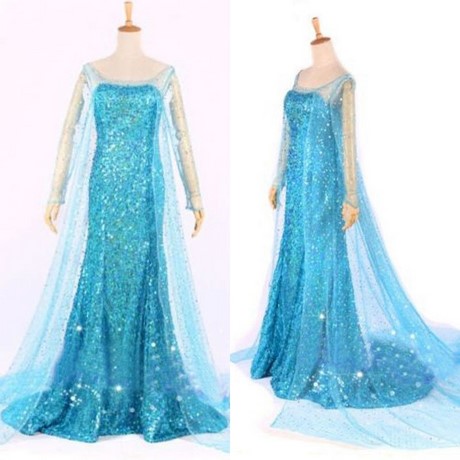 Elsa frozen jurk dames