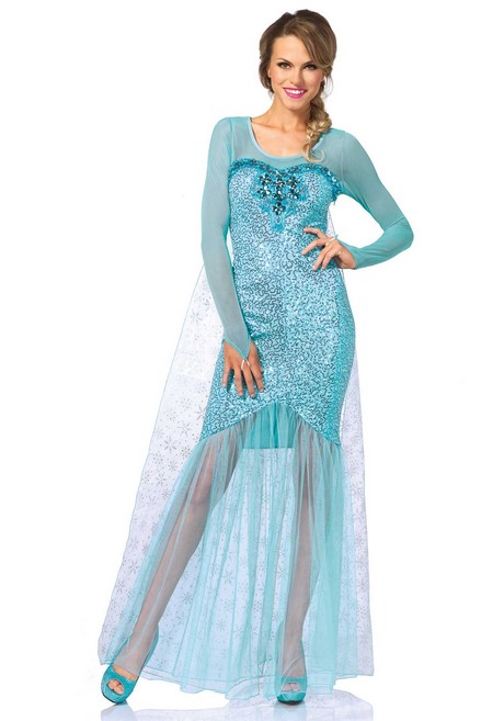 Elsa frozen jurk dames