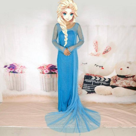 Elsa frozen jurk dames