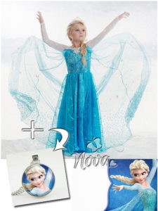 Frozen prinsessenjurk