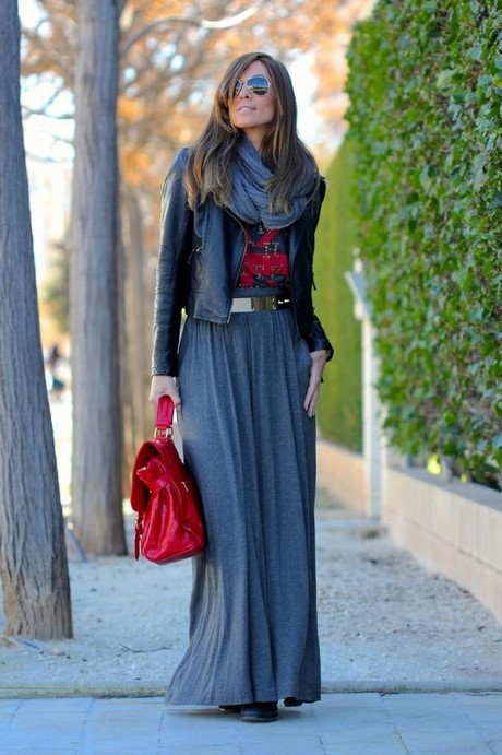 Maxi jurk winter