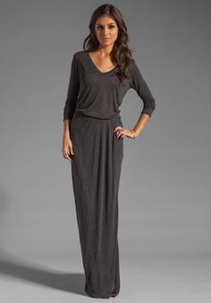 Maxi jurk winter