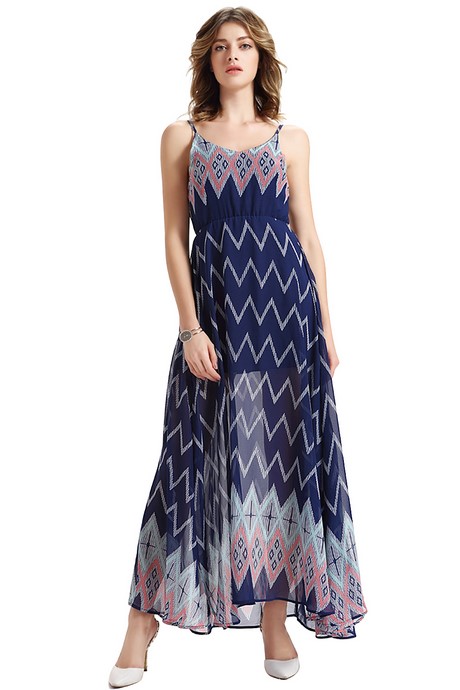 Maxi strand jurk