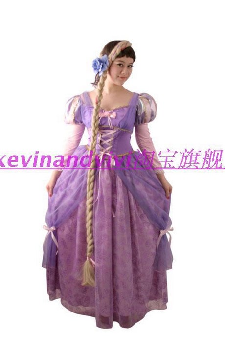 Rapunzel kostuum dames