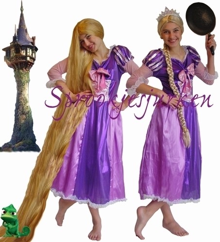 Rapunzel kostuum dames