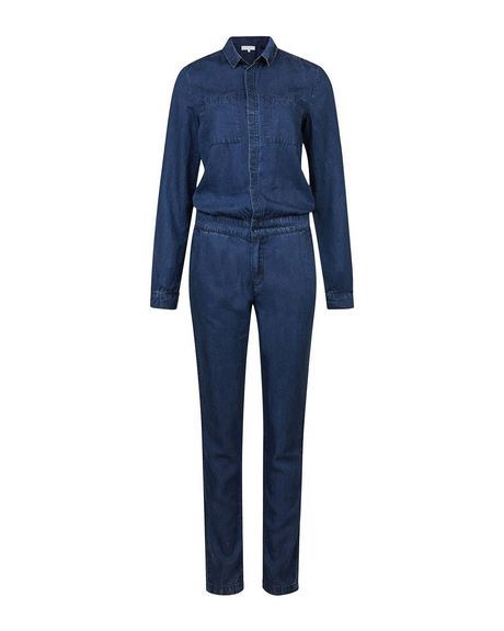 Denim jumpsuit dames