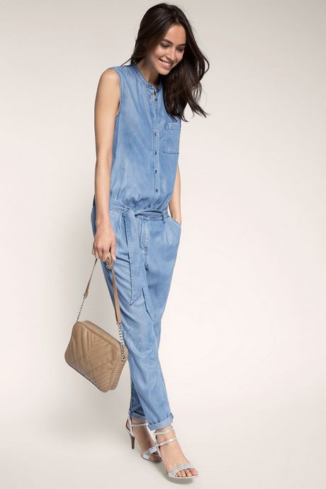 Esprit jumpsuit zwart