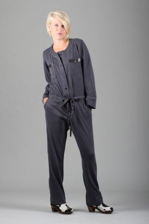 Grijze jumpsuit