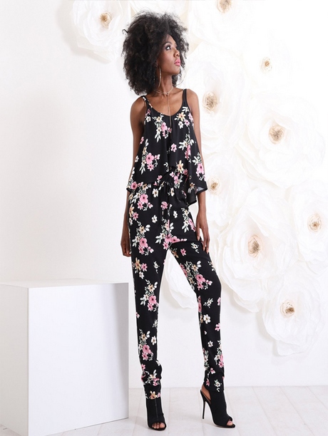 Jumpsuit bloemen