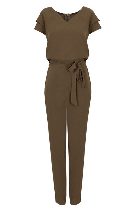 Jumpsuit legergroen