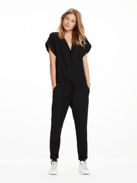 Jumpsuit v hals