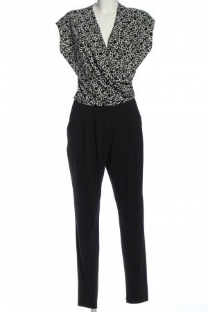 Jumpsuit zwart wit