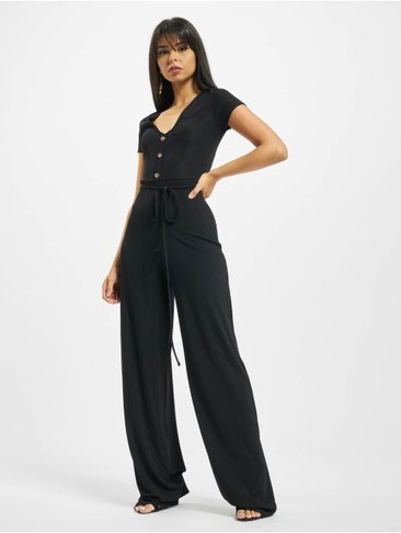 Korte jumpsuit zwart