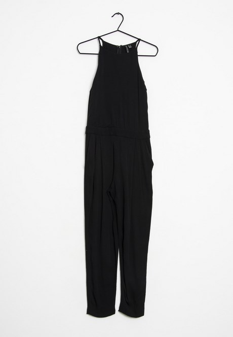 Mango jumpsuit zwart wit