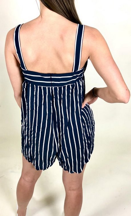 Playsuit donkerblauw