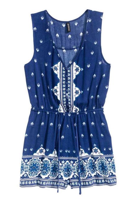 Playsuit donkerblauw