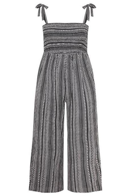 Zwart witte jumpsuit