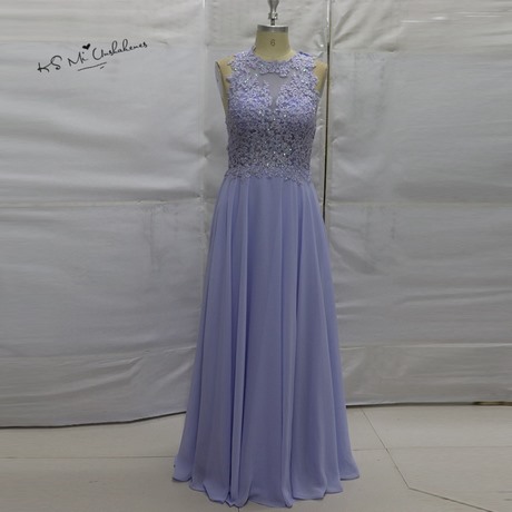 Lavendel blauwe jurk