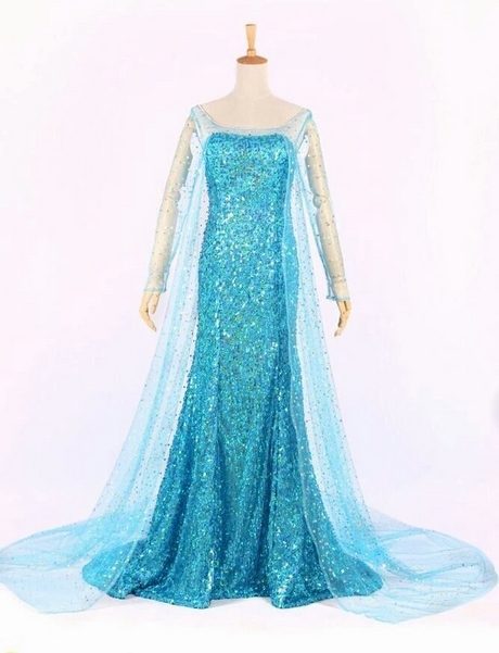 Jurk elsa frozen