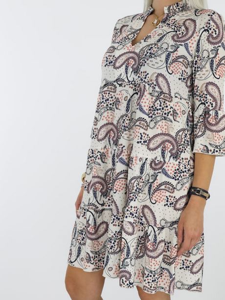 Jurk met paisley print