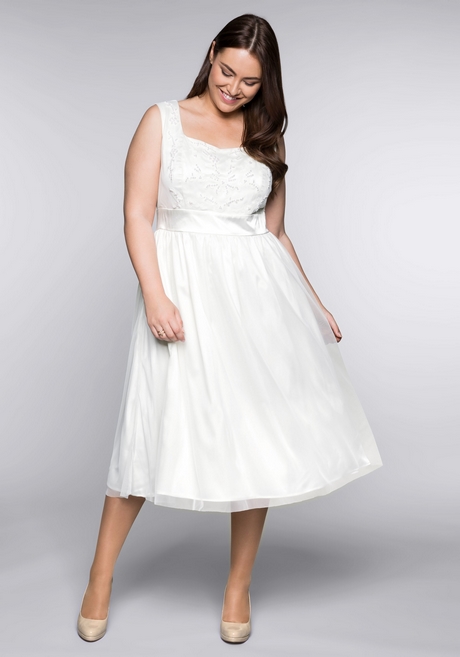 Avond jurk wit