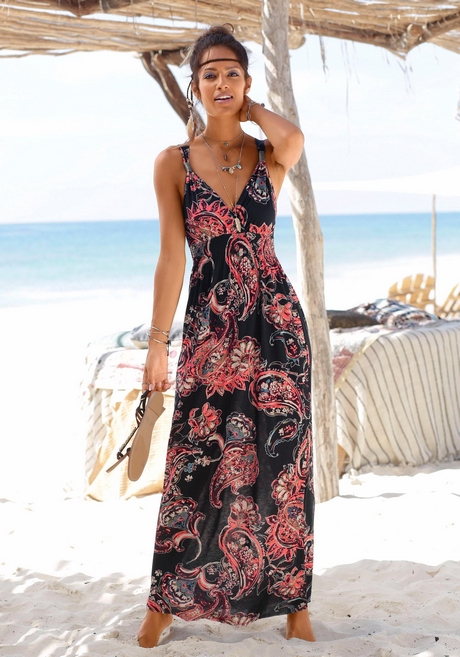 Avond maxi dress