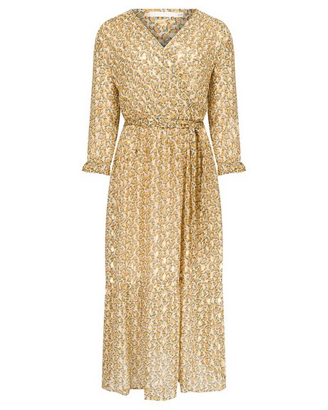 Gouden maxi jurk