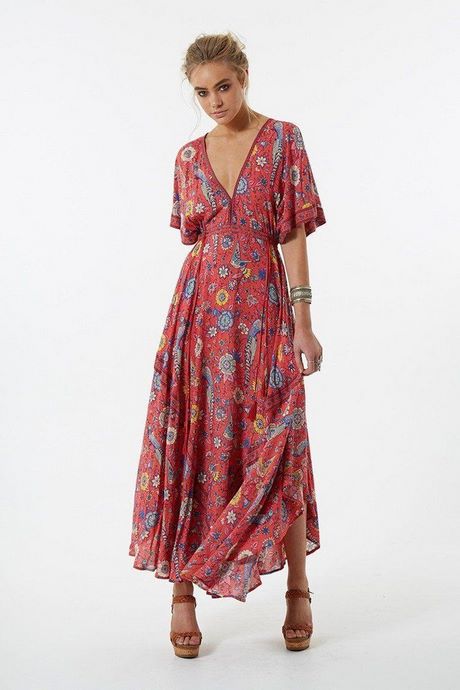 Maxi jurk bohemian