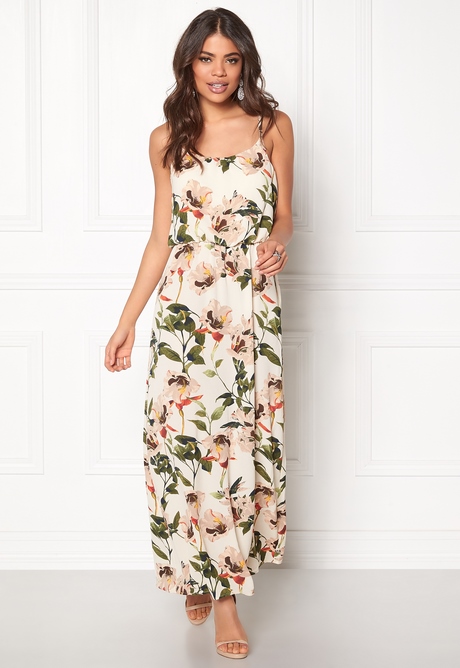 Only maxi dress zwart