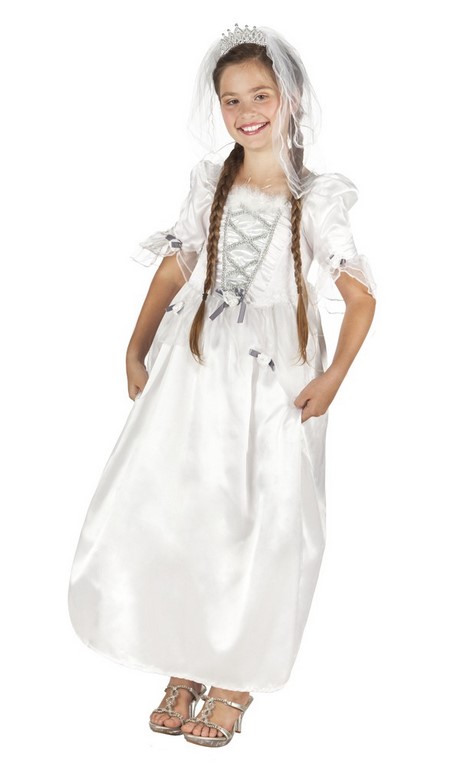 Witte jurk meisje