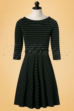 King louie skater dress two tone stripe