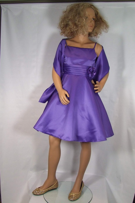 Licht paarse jurk