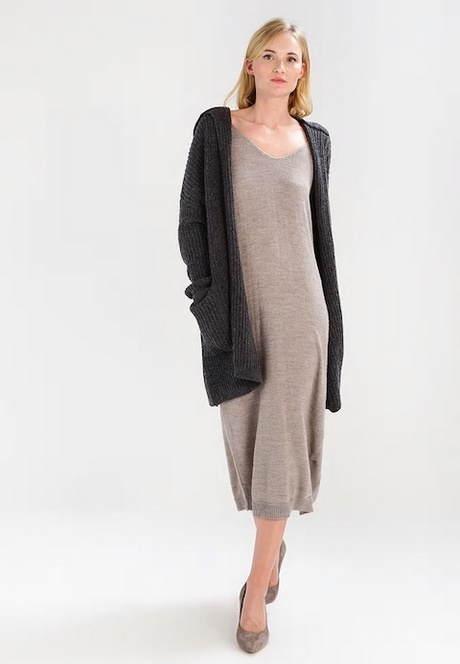 Oversized wollen jurk