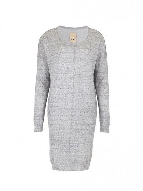 Wollen jurk grijs