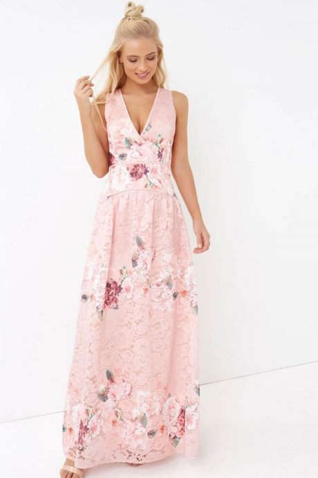 Flower maxi dress