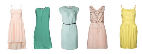 Jurk pastel groen