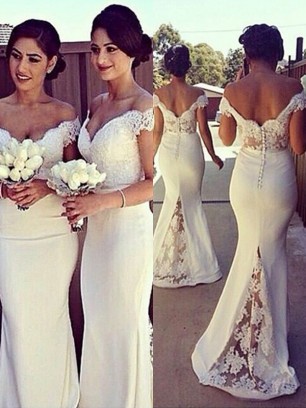 Bruidsmeiden jurk lang