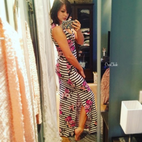 Maxi dress jurk