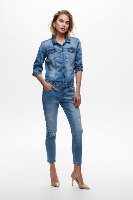 Denim jumpsuit heren