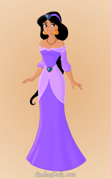 Prinses jasmine jurk