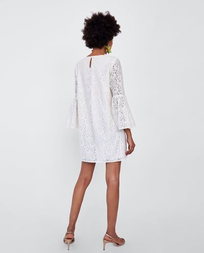 Zara witte jurk