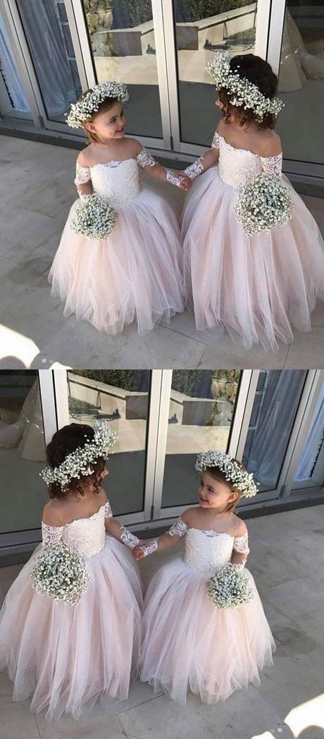 Meisjes bruidsmeisje jurk