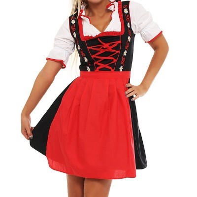 Dirndl rood