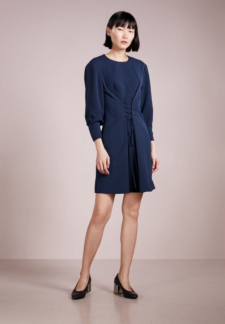 Cocktailjurk marineblauw