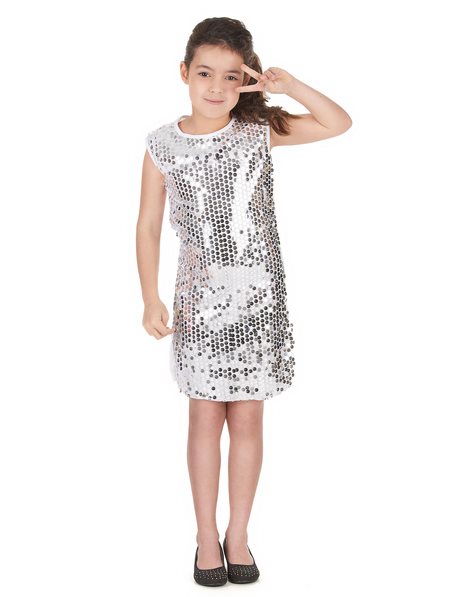 Glitter disco jurk