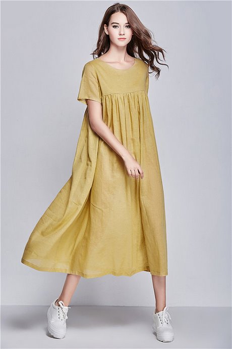 Simpele maxi dress