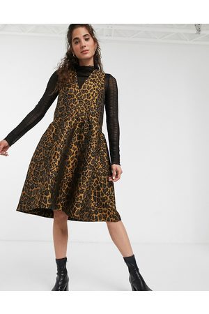 Skater dress lange mouwen