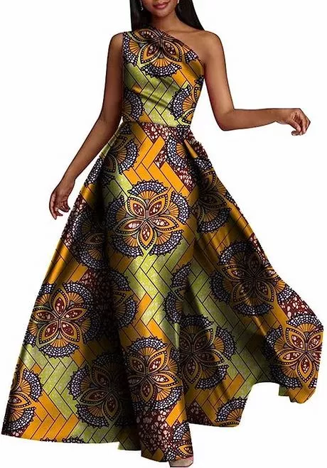 Afrikaanse lange jurken 2023